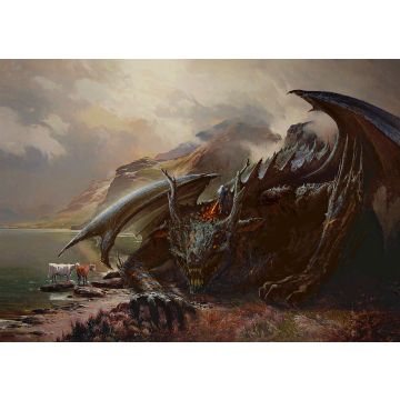 Wolf and Dragon - Poster A2