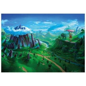 Zelda Landscape - Poster A3