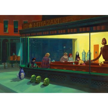 Nighthawks - Postcard