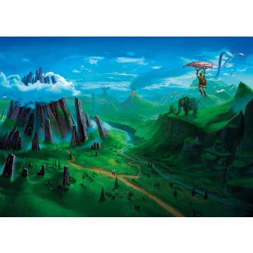 Zelda Landscape - Postcard
