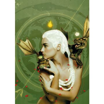 Daenerys - Postcard