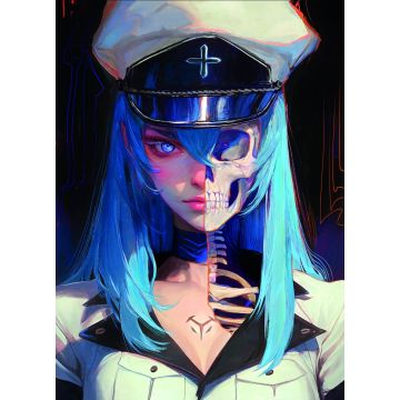 Spoiler Esdeath - Postcard