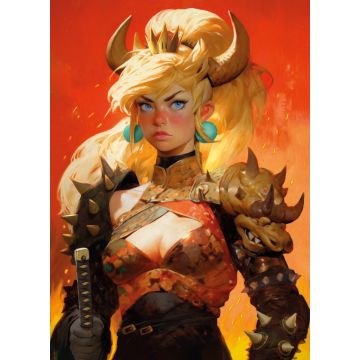 Bowsette 2023 - Postcard