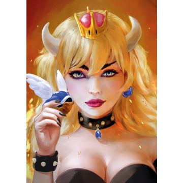 Bowsette - Postcard