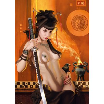 Katana - Postcard