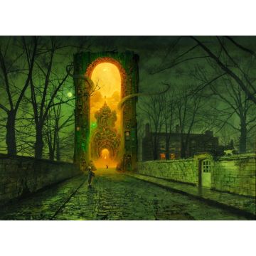 Doorway Cat - Postcard