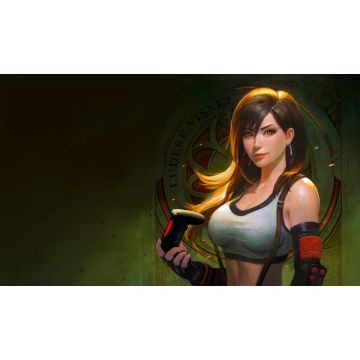 TCG: Tifa Playmat - 61 x 35 cm
