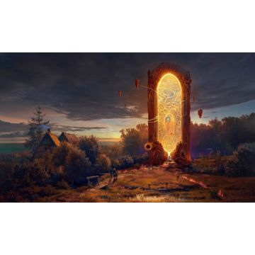 TCG: Doorway Snake Stitched Playmat - 61 x 35 cm