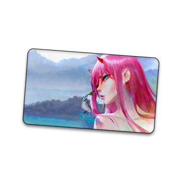 TCG: Zero Two Stitched Playmat - 61 x 35 cm