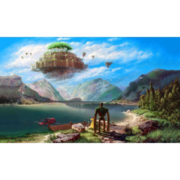 TCG: Laputa Stitched Playmat - 61 x 35 cm