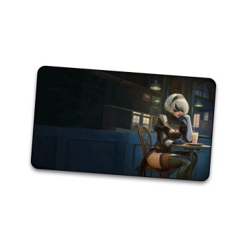 TCG: Blue Window Stitched Playmat - 61 x 35 cm