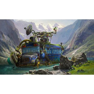 TCG: BattleBus Stitched Playmat - 61 x 35 cm