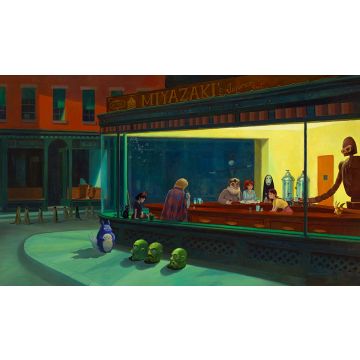 TCG: Nighthawks Stitched Playmat - 61 x 35 cm