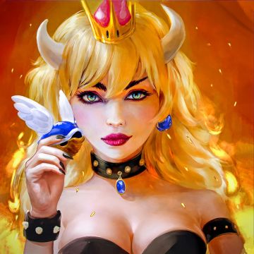Bowsette - Dice Tray