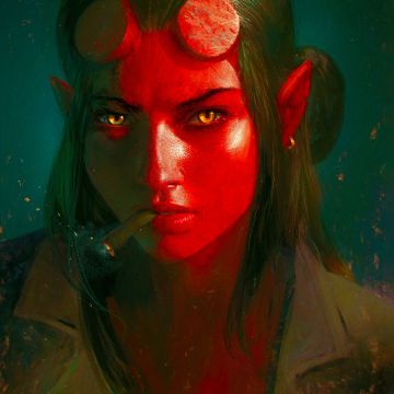 Hellgirl - Dice Tray