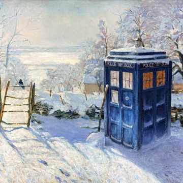 Tardis - Dice Tray