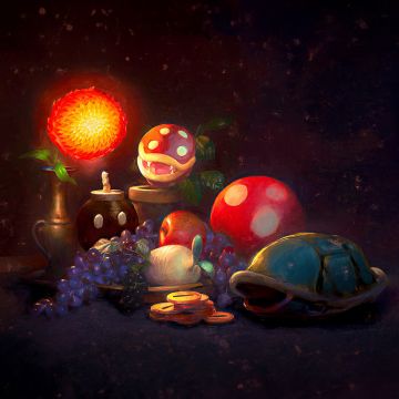 Mario Stil Life - Dice Tray