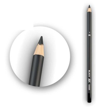 Watercolor Pencil Black