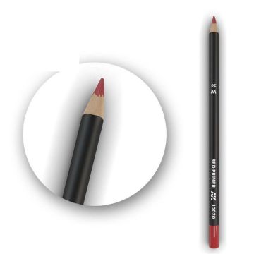 Watercolor Pencil Red Primer