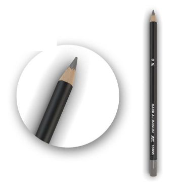 Watercolor Pencil Dark Aluminum Nickel