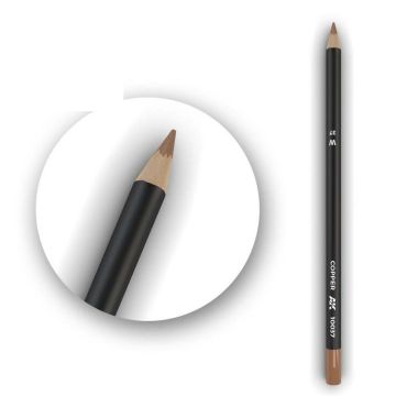 Watercolor Pencil Copper