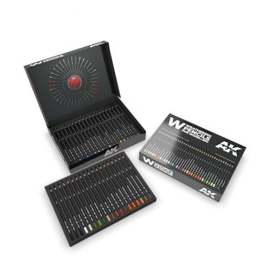 Weathering Pencils Deluxe Edition Box (37 Waterpencil Colors)