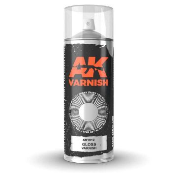 Gloss Varnish - Spray 400ml (Includes 2 nozzles)