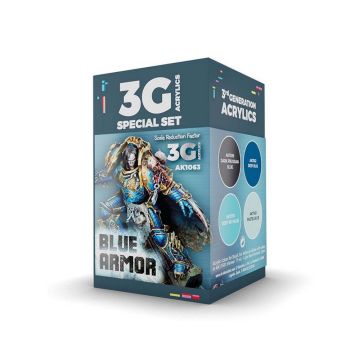 Wargame Set. Blue Armor