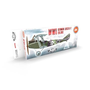 WWI German Aircraft Colors Set 3rd Gen