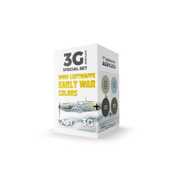 WWII Luftwaffe Early War Colors Set 3rd Gen