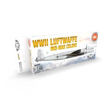 WWII Luftwaffe Mid War Colors Set 3rd Gen