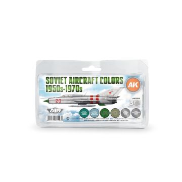 Soviet Aircraft Colors 1950s - 1970s Set 3rd Gen