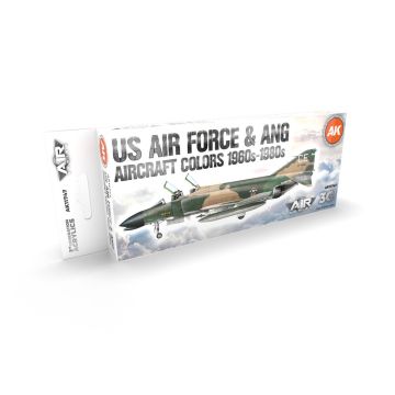 US Air Force & ANG Aircraft 1960s-1980s Set 3rd Gen