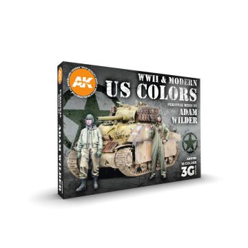 WWII & Modern US Colors - Signature Set By Adam Wilder
