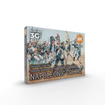 Historical Color Set. Napoleonic Colors - Signature Set By Gabriele Esposito