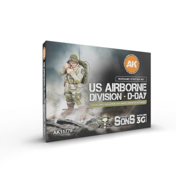 US Airborne Division D-day. Wargame Starter Set