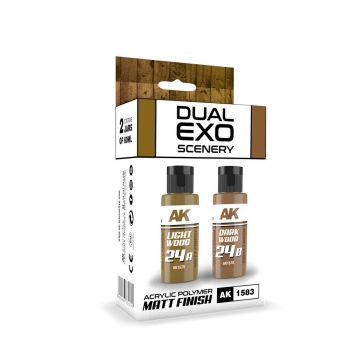 Light Wood & Dark Wood Dual Exo Set 24