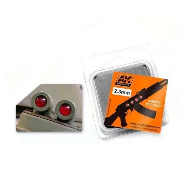 AK Accessories: Light Lens - Red 2.3mm