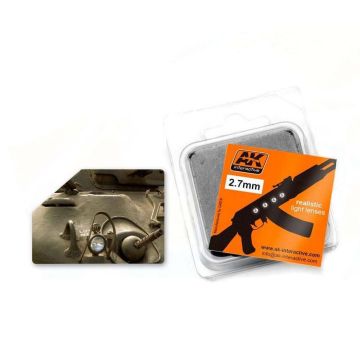 AK Accessories: Light Lens - Lights For Shermans 2.7mm