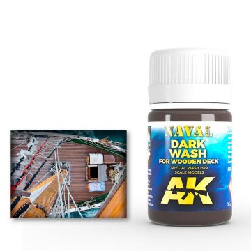 Dark Wash For Wood Decks 35ml