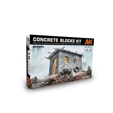 Concrete Blocks Kit 1/35 Scale