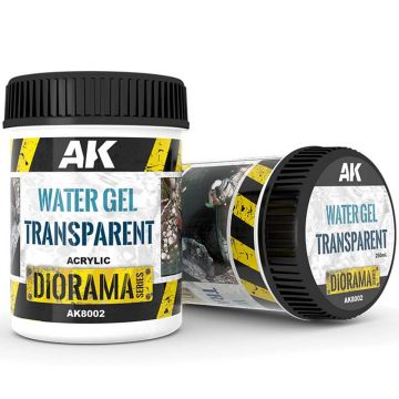 AK Diorama: Water Gel Transparent - 250ml (Acrylic)
