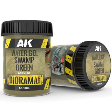 AK Diorama: Water Gel Swamp Green Effects - 250ml (Acrylic)