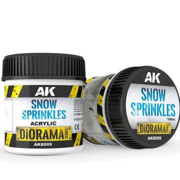 AK Diorama: Snow Sprinkles - 100ml (Acrylic)