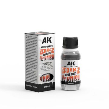 Multipurpose Ceramic Varnish (Super Gloss) 60ml