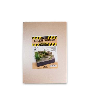 AK Diorama: Extruded Foam 30 Mm A4 Size