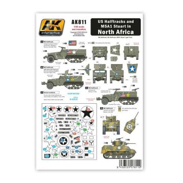 AK Accessories: US Halftracks and M5A1 in North Africa