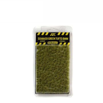 AK Diorama: Summer Green Tufts 2mm