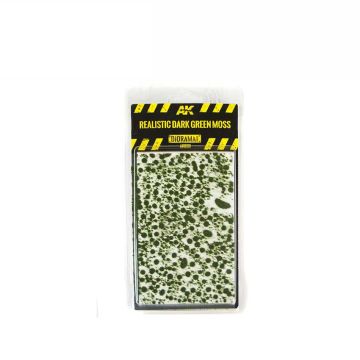 AK Diorama: Realistic Dark Green Moss