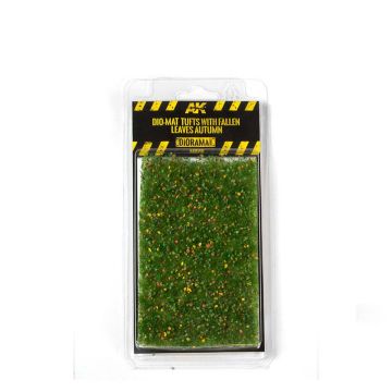 AK Diorama: Dio-Mat Tufts With Fallen Leaves Autumn